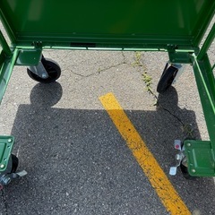 ◎カゴ台車② 緑 かなり綺麗な商品ですの画像