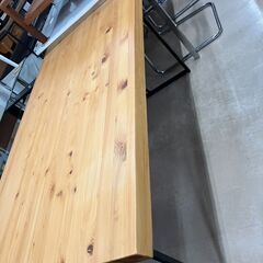 🎶ダイニングテーブル🎶シギヤマ家具🎶ヒノキ無垢材🎶シンプルでオシ...