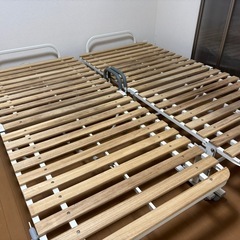 すのこベット　シングル2台　折りたたみ