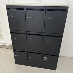 【37,980円→10,000円】パーソナルロッカー 9人用 ブ...