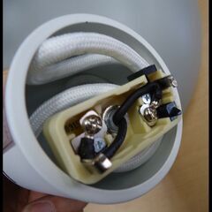札幌★ニトリ◆ペンダントライト Nシック3◆グレー◆2灯LED電球専用/プルスイッチの画像
