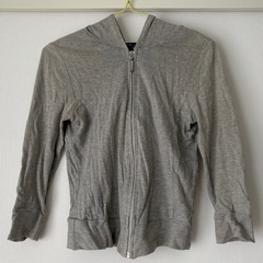 C.D.S BASIC グレー ジップアップパーカーの画像