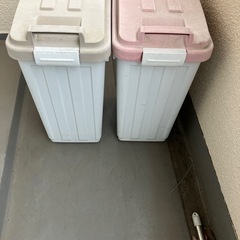 屋外用　ゴミ箱　2個　