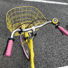 ★リユースのサカイ春日部店★KJ10430  子供用自転車 24インチ イエロー クリーニング済みの画像