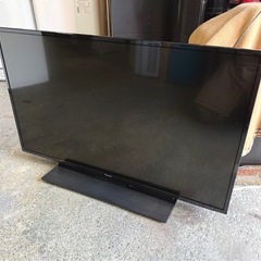 札幌市内配送可 21年製 Panasonic パナソニック ビエラ 43V型4K液晶テレビ TH-43GR770 HDD&BDドライブ内蔵 ダブルチューナー YouTube対応の画像