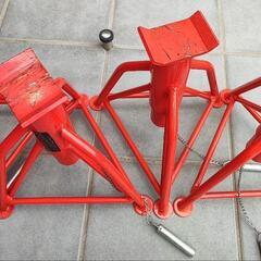 受付修了　ジャッキスタンド　3トン　4脚の画像