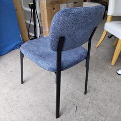 D0289】2脚セット Coccole コッコレ ダイニングチェア チェア セット商品 ブルー 青 幅400×奥行450×高さ760 座面高さ430の画像