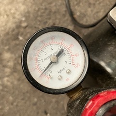 2506-316 エイシン オイルレスエアーコンプレッサー AS186 2006年製 通電確認済み 内部の劣化具合不明 中古の画像