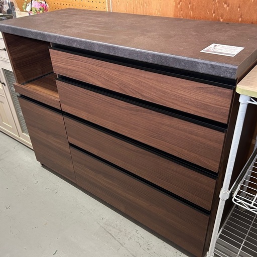 【お値下げしました！】パモウナ キッチンカウンター/120cm幅