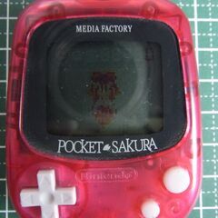 ポケット🌸サクラ　サクラ大戦　万歩計型ゲーム機　箱付き本体