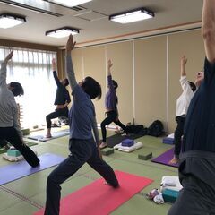 朝ヨガの画像