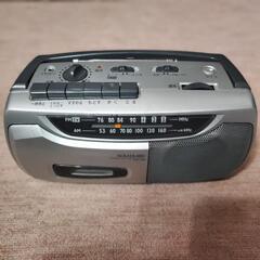 【限界価格、中古、2個セット】ラジカセとラジオ