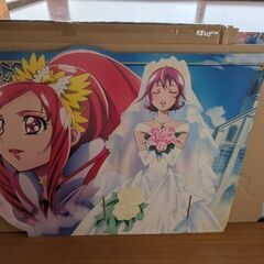 プリキュア【希少】映画ドキドキ!プリキュア 映画館用 スタンディPOP  未使用・未組立品の画像