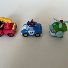 ロボカーポリー3個セットの画像
