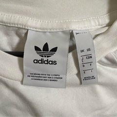 adidas Originalsホワイト ロングスリーブ Tシャツ Lの画像