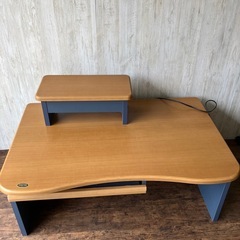 美品　パソコンデスク　座卓　勉強机