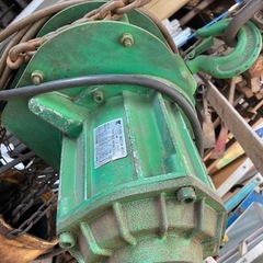 電動チェーンブロック　フタバ1/2ton eh-3　の画像
