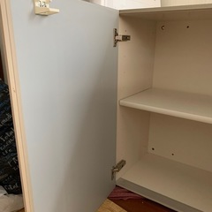 リクシルキッチン壁付き
棚の画像