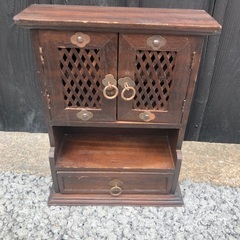 ミニチュア収納家具　小物入れ　和箪笥　昭和レトロ