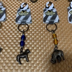 アフリカ キーホルダー セットの画像