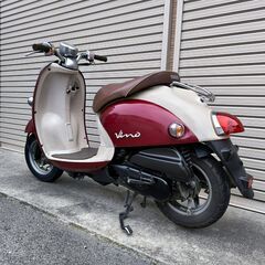 ビーノ 4ストモデル フロントタイヤ新品交換済 原付 バイクの画像