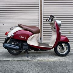 ビーノ 4ストモデル フロントタイヤ新品交換済 原付 バイクの画像