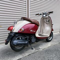 ビーノ 4ストモデル フロントタイヤ新品交換済 原付 バイクの画像