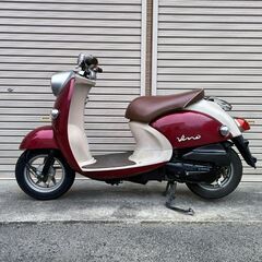 ビーノ 4ストモデル フロントタイヤ新品交換済 原付 バイクの画像