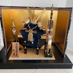 兜飾り　久月