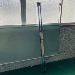 値下げ　新品　ニトリ　3m用　カーテンレール　ダブル　茶　170〜310cm 伸縮式の画像