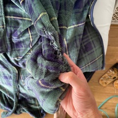 着る毛布の画像