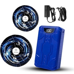 新品未使用 2025暴風新登場40V/30000mAh ファンバ...