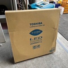 未開封品 TOSHIBA 東芝 LED シーリングライト 〜12畳 E-CORE LEDH95042Y-LC リモコン付属 ①の画像