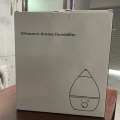 超音波式アロマ加湿器の画像