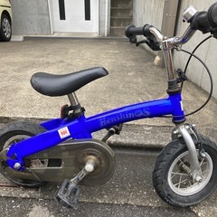 【後輪パンク】ヘンシンバイクの画像