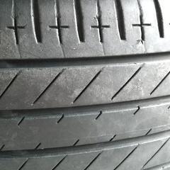 ヴォクシー90 純正17インチアルミとタイヤセットの画像