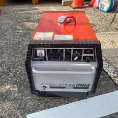 新ダイワ 発電機 EG25M AC100V 22A 防災対策 エンジン式発電機 工事電源 非常用電源　発電機の画像
