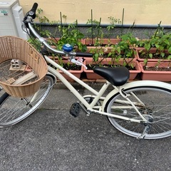 自転車　24インチ　6段変速