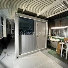 店舗にも最適 3×6ｍ ガラス張り ショールームなどにも プレハ...