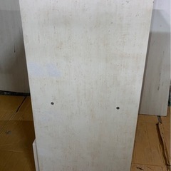 1マルチチェストNO.7 幅約60×奥行約42×高さ約92cm ねじ穴　多少塗装剥がれあり　収納 ミニチェスト 収納棚 キッチン収納 食器棚 リビング収納の画像