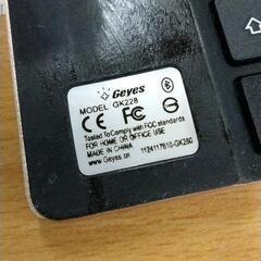 0612-298 geyes 折りたたみ式bluetoothキーボードの画像