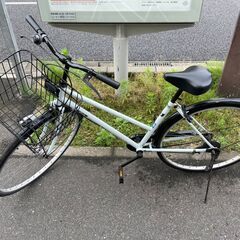 自転車　No.316　ホワイト　27インチ　affiche　LE...