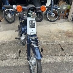 スーパーカブ　圧縮あり　書類あり　ジャンクの画像