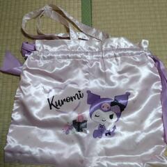 クロミちゃん　お姫様系　巾着トートバッグの画像