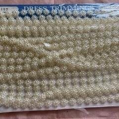 【新品】クロスステッチキット  ドレストリミング　刺繍糸の画像