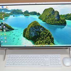 中古良品一体型パソコン 富士通 F55-K1 Windows11...