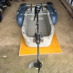 フロートボート　エレキ付き