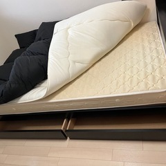 ベッド　セミダブル