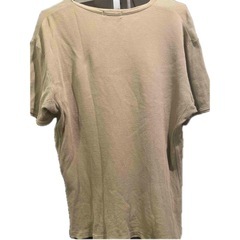 夏用　【Lサイズ／Tシャツ】オリーブ／Vネック／着心地◎／多少の傷みありの画像