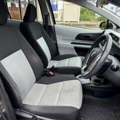 【自社ローン】トヨタ アクア グレードS 車検２年付き ナビ ETC バックカメラ 社外アルミ TV DVDの画像